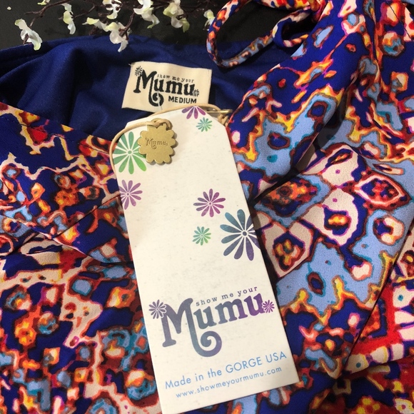 Show Me Your Mumu Maxi Dress Medium NWT - Picture 4 of 8
